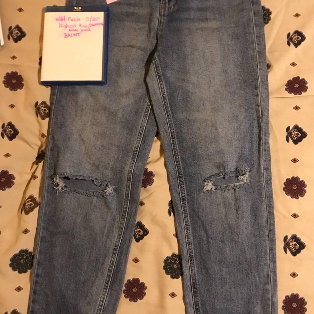 Wild Fable High Rise Blue Jeans